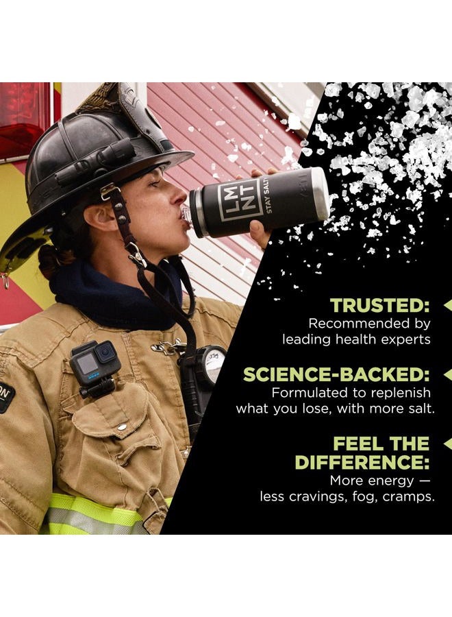 LMNT إلكتروليتات LMNT صفر سكر - ملح الحمضيات | مزيج مشروبات | 30-عدد - Image 3